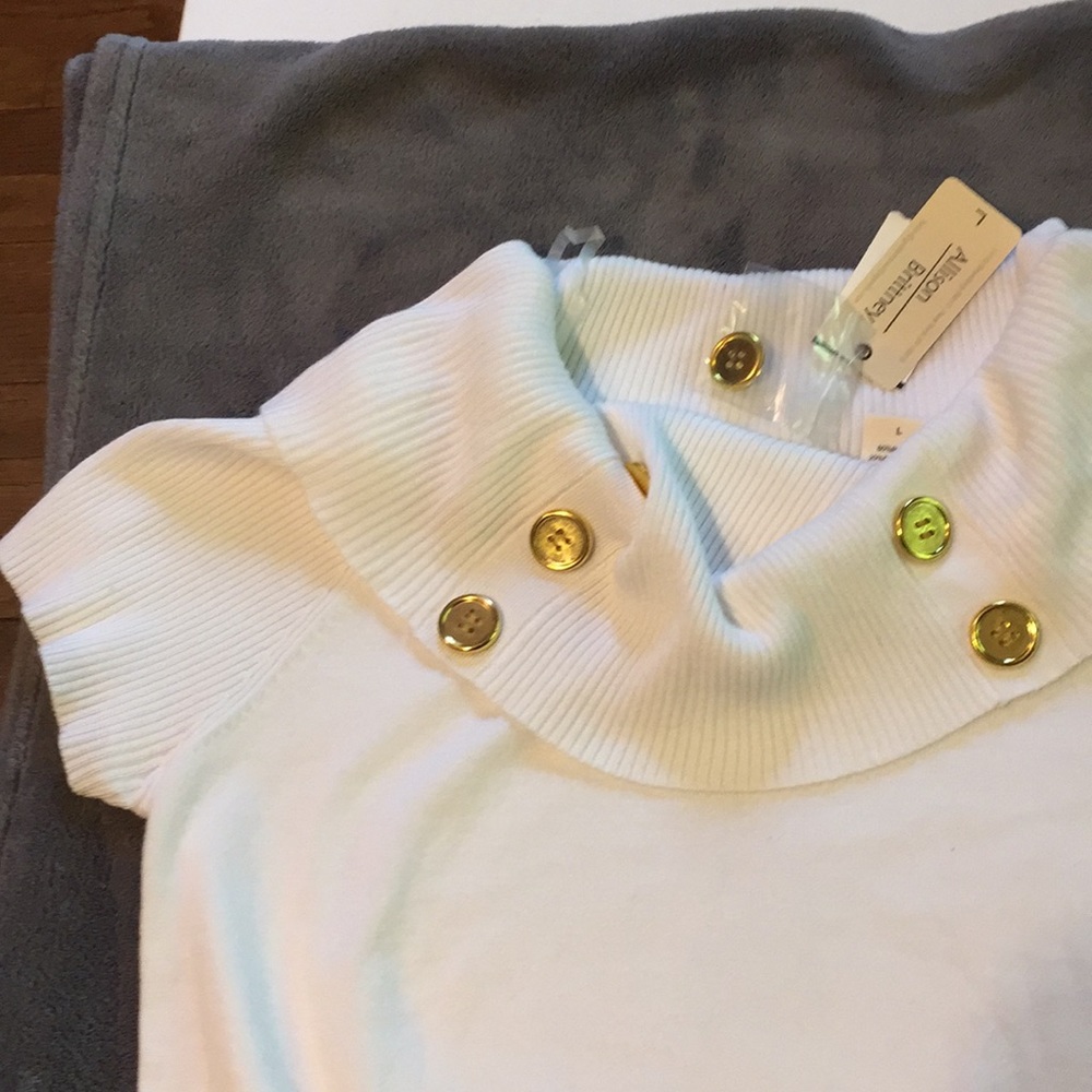 NWT Cowl Neck Short Sleeve Top - Picture 2 of 5